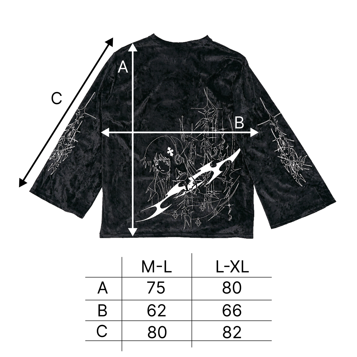 spellbound black longsleeve