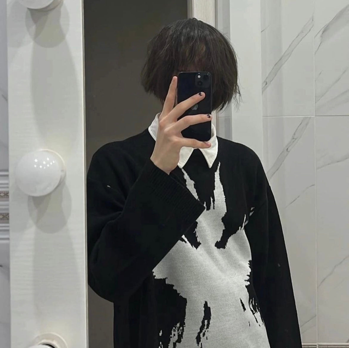 blessed knitted sweater