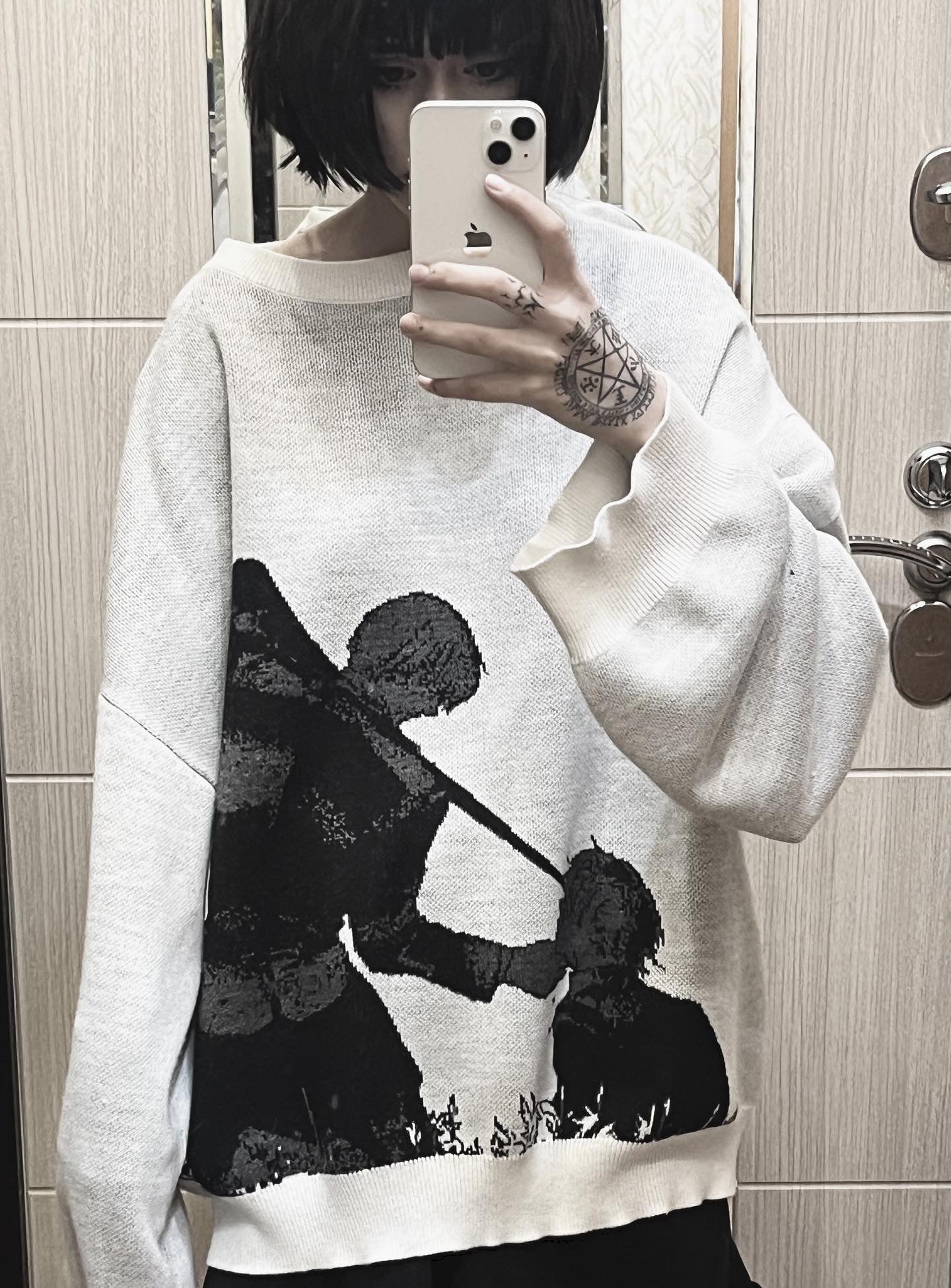 katharsis knitted sweater