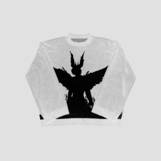 inverted blessed sweater